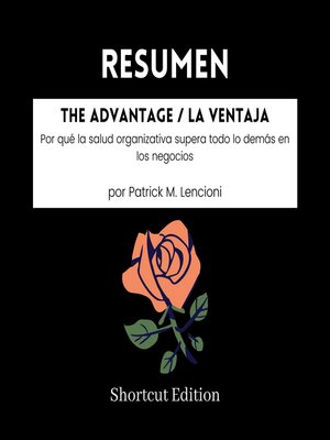 cover image of RESUMEN--The Advantage / La ventaja